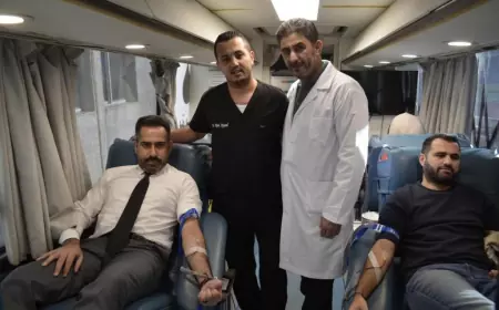 جامعة عمان الأهلية تنفذ حملة للتبرع بالدم لأهالي قطاع غزة