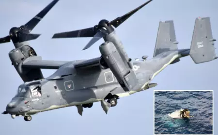 العثور على حطام طائرة عسكرية أمريكية قبالة اليابان