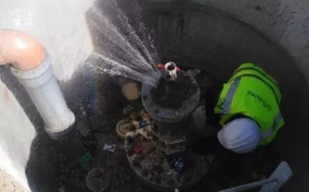 المياه: ضبط اعتداء على خط ناقل في جنوب عمان