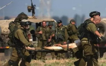 مقتل ضابطين اسرائليين وإصابة 5 جنود في غزة