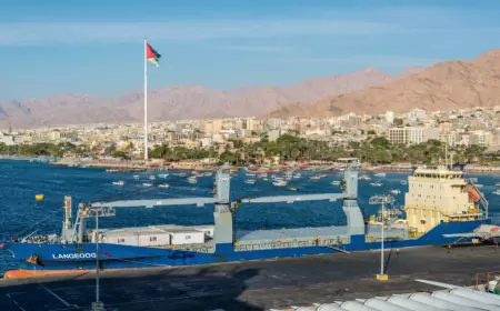 خطوط ملاحية ترفع أسعار الشحن الصادر من العقبة