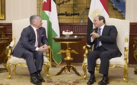 الملك يهنئ الرئيس السيسي