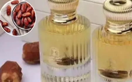 سعودي يبتكر عطراً وشامبو مستخلصة من التمور