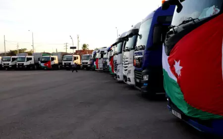 الجيش يسيّر 15 شاحنة مساعدات إلى المستشفى الميداني/ 2 في غزة