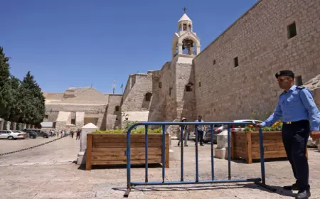 الملك يحذر من التضييق على المسيحيين خلال قداس عيد الميلاد في بيت لحم