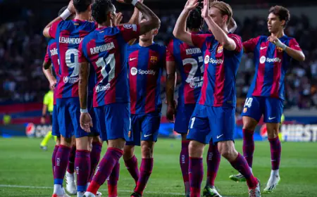 برشلونة مهدد بالاستبعاد من دوري الأبطال