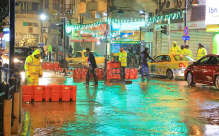 تجارة عمّان تدعو تجار وسط البلد للتحوط تحسبا للظروف الجوية