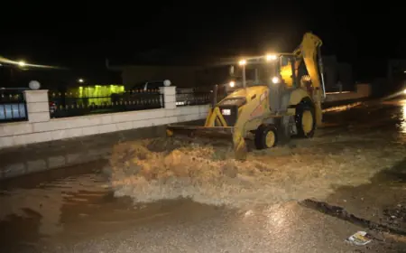 خلال المنخفض الحالي.. 87 حالة طارئة معها بلدية غرب إربد