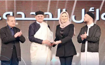 ليبيا تكرم وائل الدحدوح بجائزة «السرايا الحمراء لصحافة السلام»