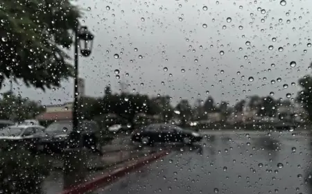 أمطار متفرقة في مختلف المناطق