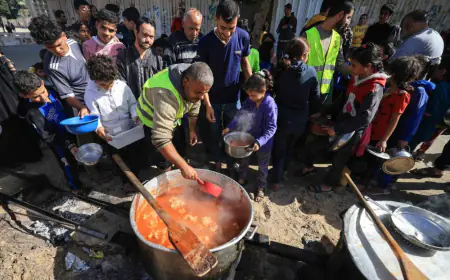 سكان غزة معرضون لخطر المجاعة