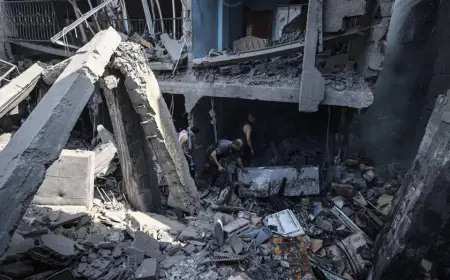 غزة: قرابة سبعة  آلاف شخص لا يزالون تحت الأنقاض