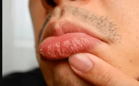 سبب تشقق الشفاه