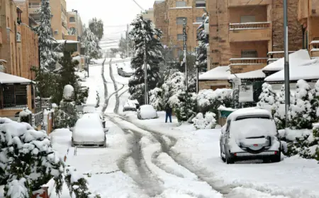 طقس العرب: فرص تساقط الثلوج في الأردن