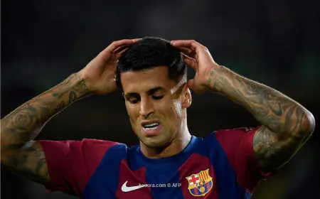 برشلونة يفقد خدمات كانسيلو
