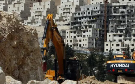 ازدياد المستوطنات بشكل غير مسبوق بالضفة الغربية