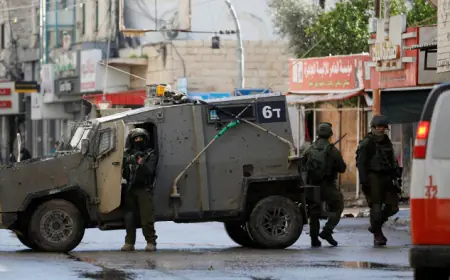 استشهاد 6 فلسطينيين في قصف إسرائيلي في جنين