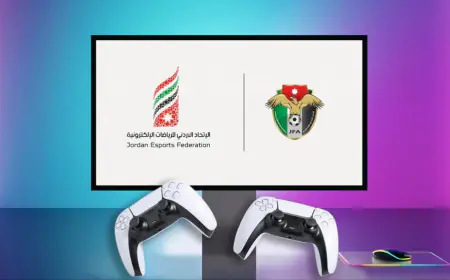 إشهار المنتخب الأردني لكرة القدم الإلكترونية "إي فوتبول"