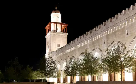 مواعيد الصلاة في الأردن الخميس