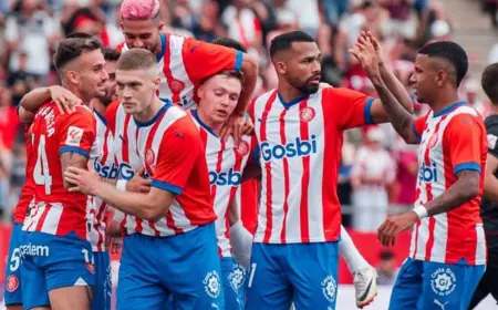 جيرونا يتطلع للانفراد بصدارة الدوري الإسباني