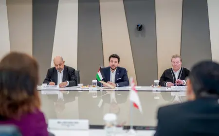 ولي العهد الحسين يزور معهد التعليم التقني السنغافوري.. وكلية "لي كوان يو"