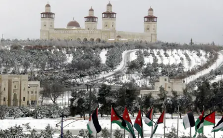 متى يبدأ المنخفض القطبي تأثيره على الأردن؟
