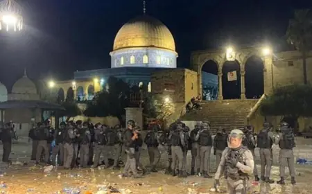 الاحتلال يمنع  آلاف المصلين من الوصول للمسجد (الأقصى)
