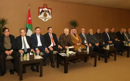 العيسوي يلتقي شيوخ ووجهاء عشائر النوابنة