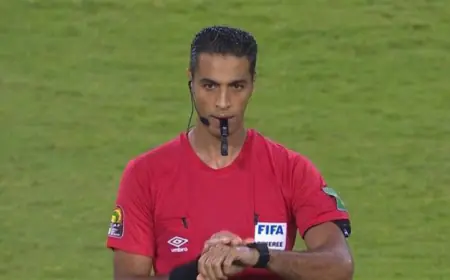 طاقم حكام مصري يفتتح  كأس إفريقيا