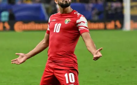 التعمري يتقدم للمركز الثاني على لائحة هدافي النشامى