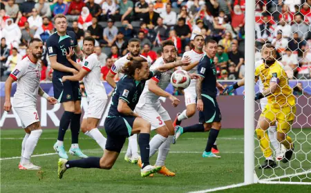 فوز صعب لأستراليا على سوريا بكأس آسيا