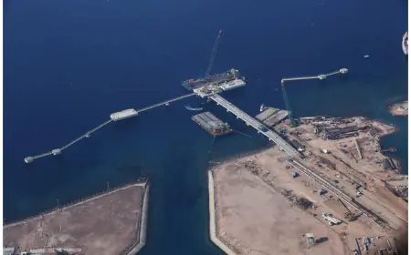 السعايدة:البدء بإنشاء أول محطة لاستقبال الغاز المسال في العقبة