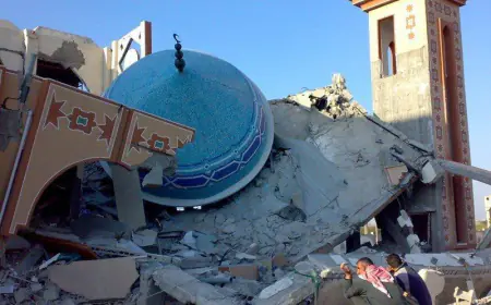 الاحتلال الإسرائيلي يدمر 1000 مسجداُ بغزة