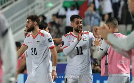 فلسطين تتأهل إلى ثمن نهائي كأس آسيا