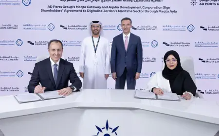 "تطوير العقبة" وبوابة الـمقطع الإمارتية تطلقان مشروعاً لرقمنة ميناء العقبة
