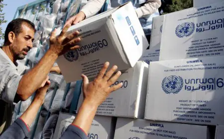 10 دول علقت تمويلها للأونروا