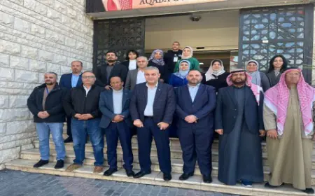 مشروع تدريبي ـ شبكات الألياف الضوئية في العقبة