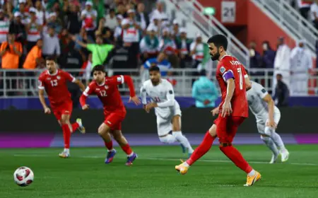 ركلات الحظ الترجيحية تعاند منتخب سوريا وتنهي مشواره الآسيوي