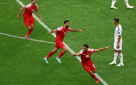 النشامى باللون الأحمر أمام طاجيكستان (الجمعة)