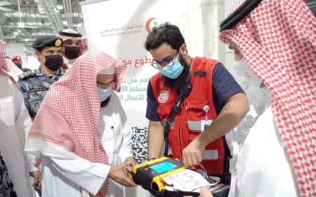 أجهزة إنعاش قلبي بـ المسجد النبوي الشريف