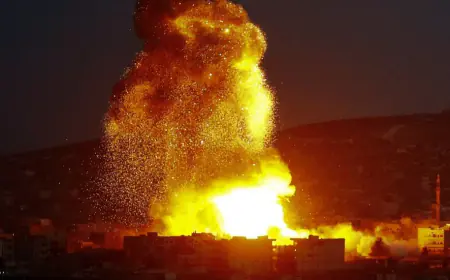 قصف أميركي  على 3 منشآت بالعراق و4 في سوريا