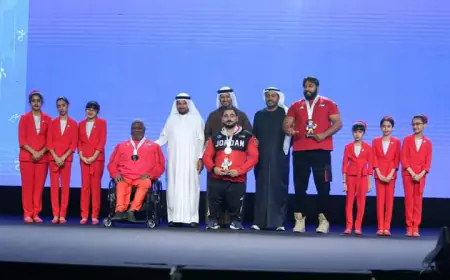 "العالمي" خطاب يسجل رقماً جديداً في "بارالمبي آسيا".. والعداء مقابلة يحصد 3 ذهبيات - صور