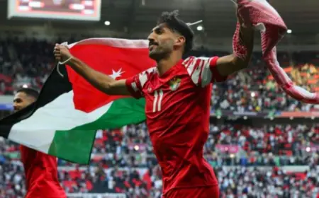 النعيمات (فتى الصحراء) وهداف النشامى في كأس آسيا