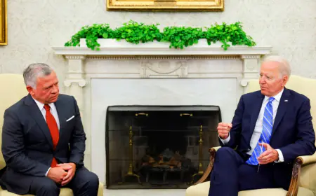 الرئيس الأمريكي يستقبل الملك الاثنين المقبل في البيت الأبيض