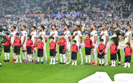 الملك لـ المنتخب الوطني: "عفيه يالنشامى"