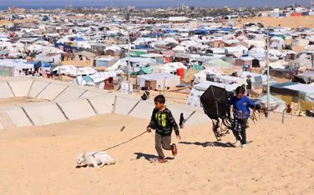 بريطانيا قلقة من شن هجوم عسكري اسرائيلي على رفح