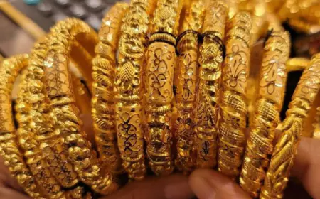 ارتفاع سعر الذهب  40 قرشا في السوق المحلية