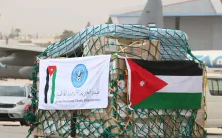 الهيئة الخيرية الهاشمية توفرالدقيق لـ 1,500 عائلة  في غزة