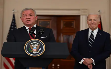 الملك: أي هجوم إسرائيلي على رفح سيؤدي إلى كارثة إنسانية أخرى