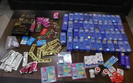 ضبط  كميات من منشطات جنسية مقلدة ومهربة ومجهولة المصدر